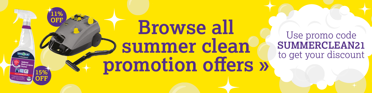 Summer clean promotion offers