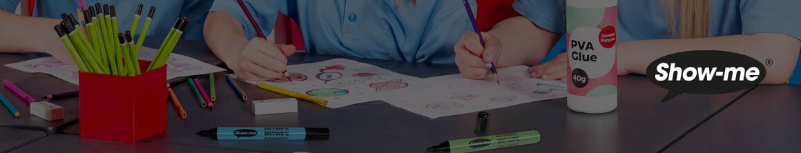 Show-me whiteboard markers and pens