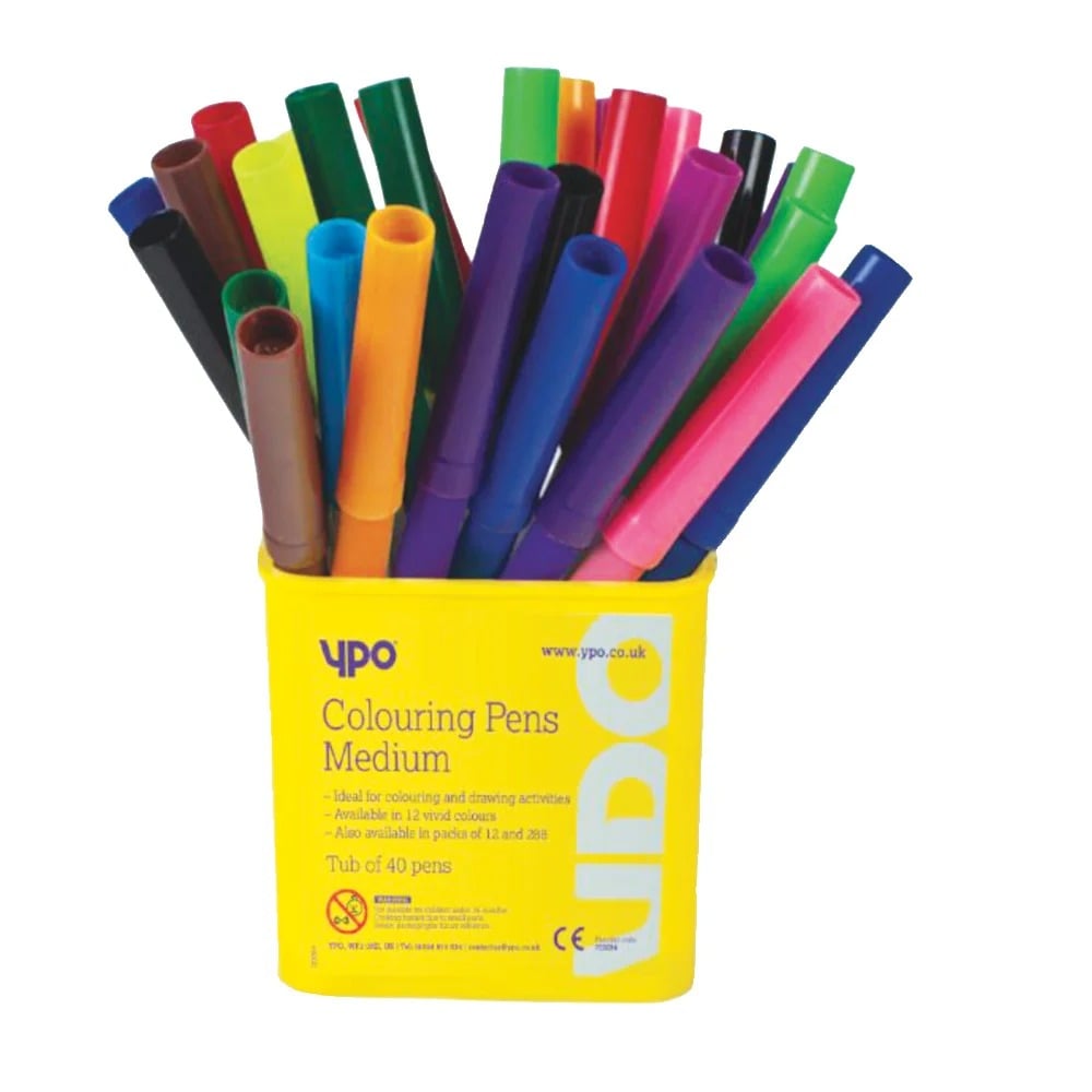 YPO Colouring Pens