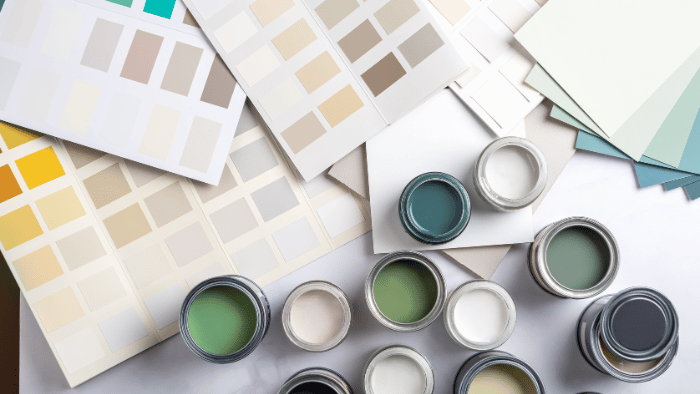 Decorative paint cans
