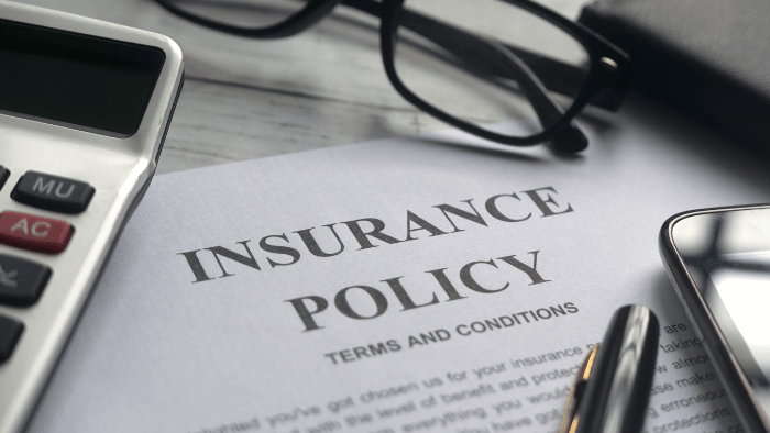 Insurance policy form 