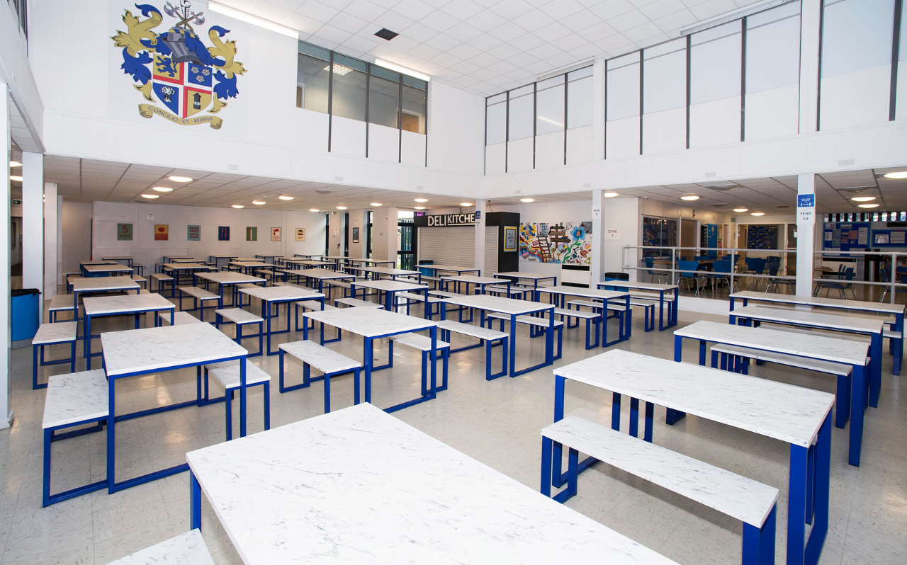 Featherstone Academy dining room