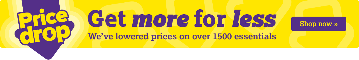 Price drop get more for less