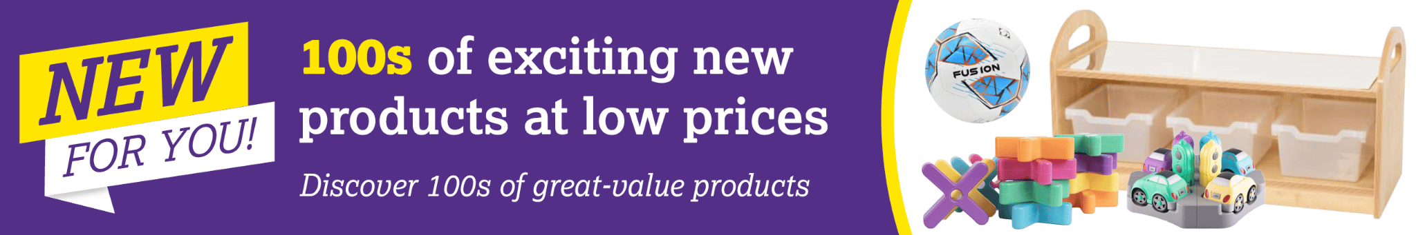 New in - nav banner