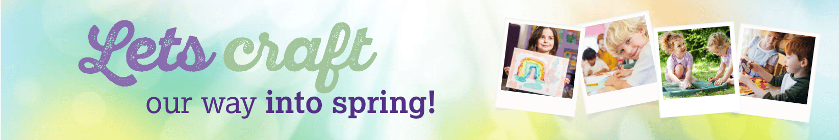 Seasonal crafts banner