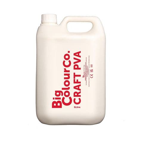 Red Label Craft PVA Medium, Washable – 5 Litres | PVA Glue ...