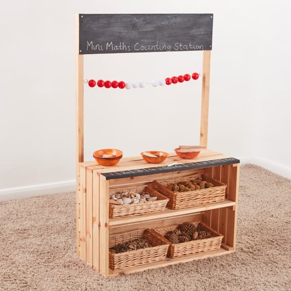 Cosy Mini Maths Counting Station | Outdoor Classroom | YPO