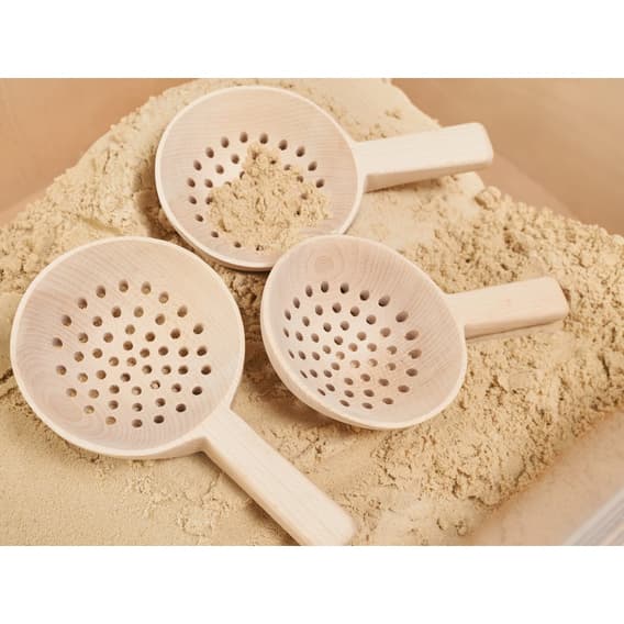 Cosy Short Handle Holey Spoons - 3 Pack | Messy Play Trays ...