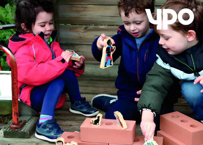 Children Playing Together Outdoors