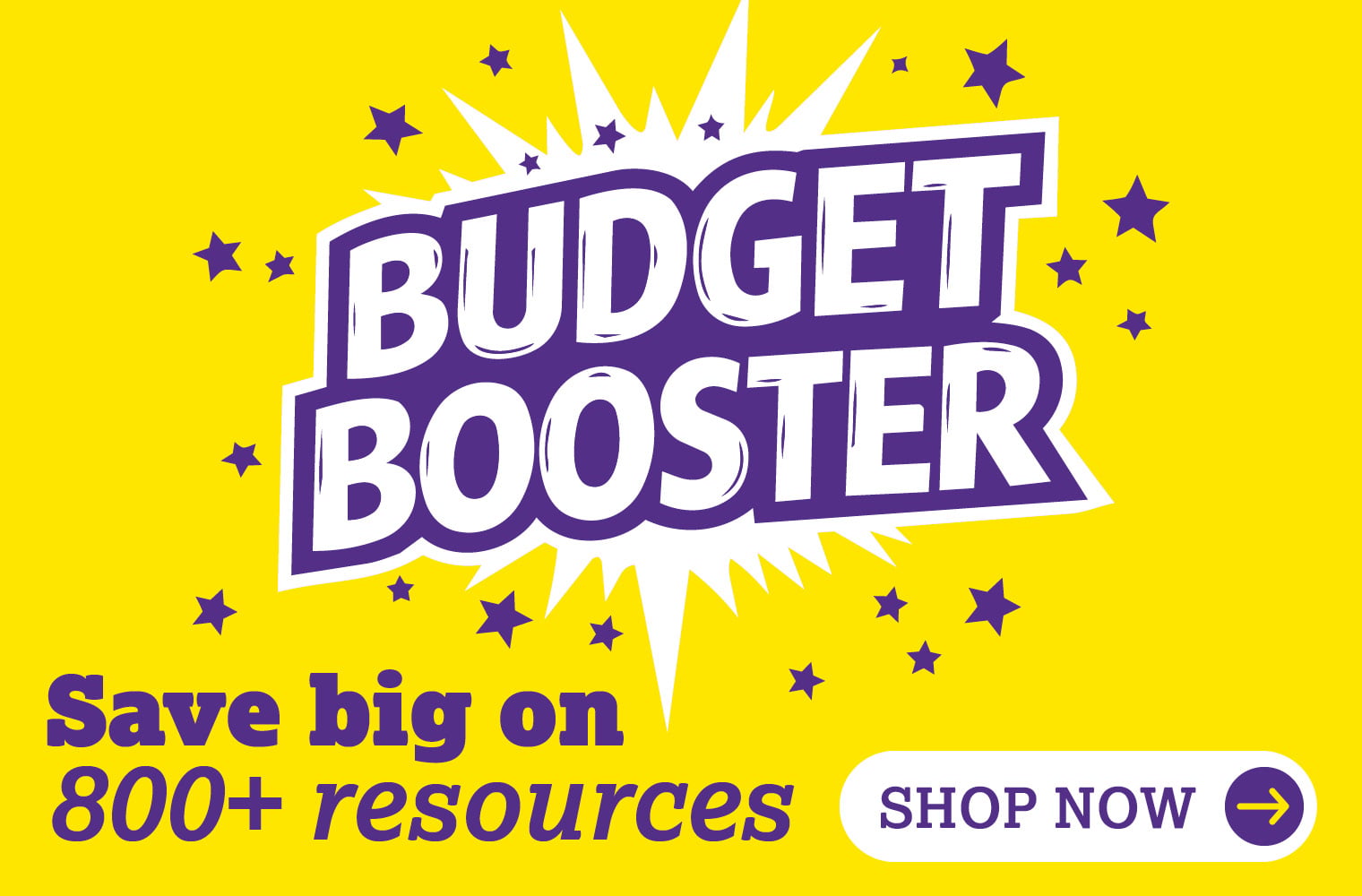 Budget Booster sale asset